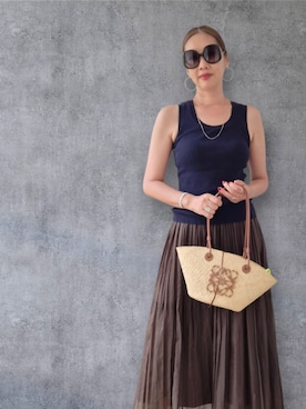 「JOURNAL STANDARD（ジャーナルスタンダード）のアイテム」を使った、yukikiさん（レディース・170cm）の夏コーディネート