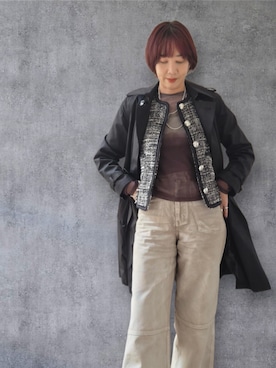 「She's Closet（シーズクローゼット）のアイテム」を使った、yukikiさん（レディース・170cm）の春コーディネート