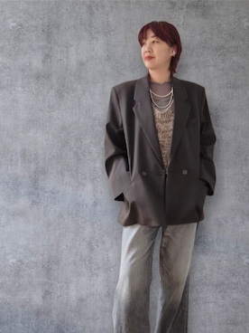 「hellam（へラム）のアイテム」を使った、yukikiさん（レディース・170cm）の春コーディネート