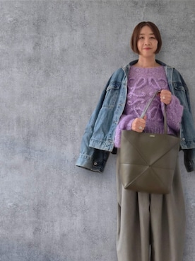 「アイテム（ジャケット/アウター）」を使った、yukikiさん（レディース・170cm・50代）の秋コーディネート