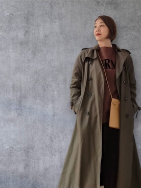 「アイテム（トップス）」を使った、yukikiさん（レディース・170cm・50代）の秋コーディネート