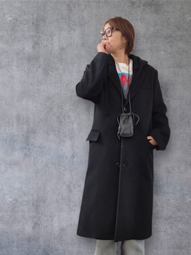 「アイテム（トップス）」を使った、yukikiさん（レディース・170cm・50代）の冬コーディネート