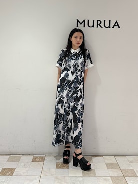 飯村 美沙さん(レディース・156cm)の夏コーディネート