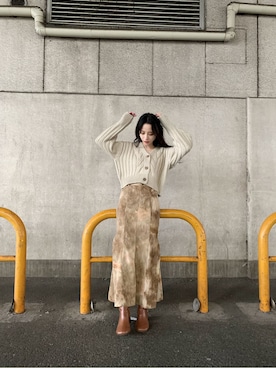 飯村 美沙さん（レディース・156cm）の秋コーディネート