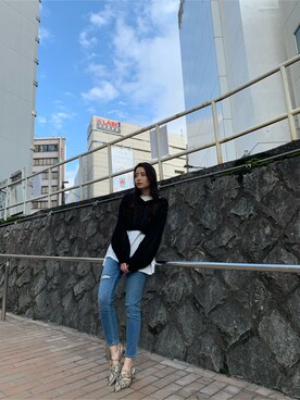 飯村 美沙さん(レディース・156cm)の春コーディネート