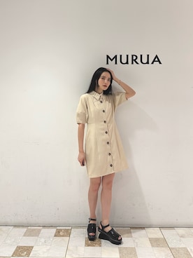 飯村 美沙さん（レディース・156cm）の夏コーディネート