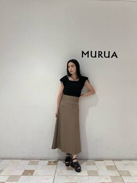 飯村 美沙さん（レディース・156cm）の夏コーディネート