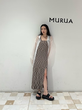 飯村 美沙さん(レディース・156cm)の夏コーディネート