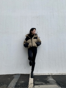 飯村 美沙さん（レディース・156cm）の秋コーディネート