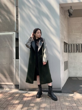 飯村 美沙さん（レディース・156cm）の秋コーディネート