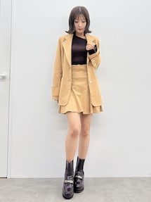 MERCURYDUO フィットアンドフレアジャケット フィットアンドフレアジャケット（テーラードジャケット）｜MERCURYDUO