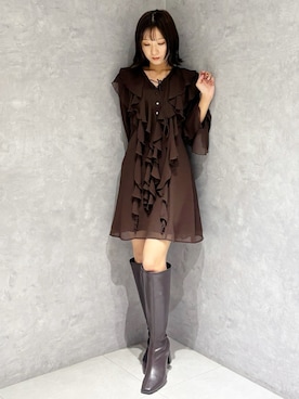 kaho さん（レディース・151cm）の秋コーディネート