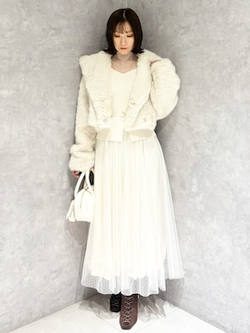 「アイテム（その他アウター）」を使った、kaho さん（レディース・151cm）の秋コーディネート