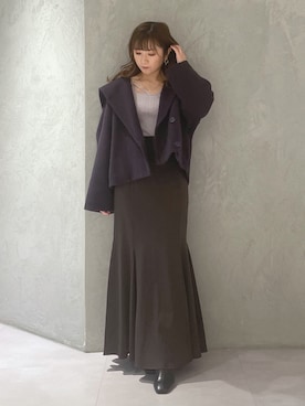 kaho さん（レディース・151cm）の冬コーディネート