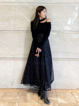 kaho さん（レディース・151cm）の冬コーディネート