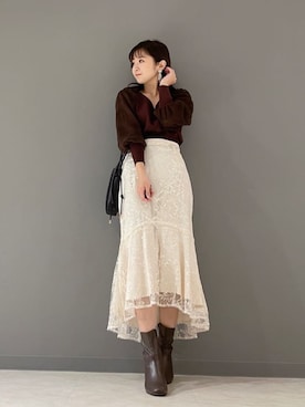 kaho さん（レディース・151cm）の冬コーディネート