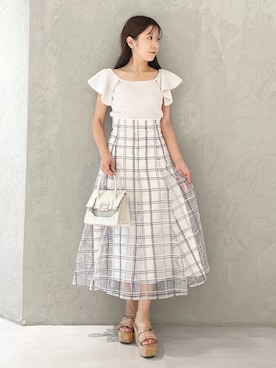 kaho さん（レディース・151cm）の夏コーディネート