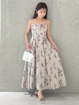 「MERCURYDUO（マーキュリーデュオ）のアイテム（シューズ）」を使った、kaho さん（レディース・151cm）の夏コーディネート