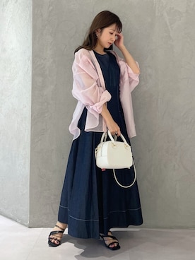 kaho さん（レディース・151cm）の夏コーディネート