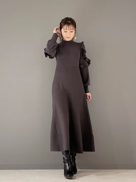 kaho さん（レディース・151cm）の冬コーディネート