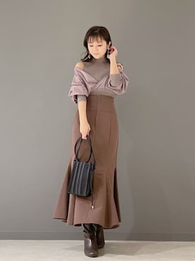 kaho さん（レディース・151cm）の冬コーディネート