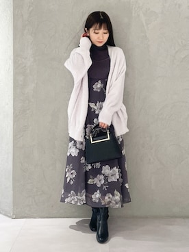 kaho さん（レディース・151cm）の冬コーディネート