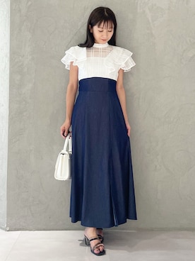 kaho さん（レディース・151cm）の夏コーディネート