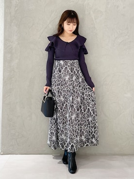 kaho さん（レディース・151cm）の冬コーディネート