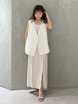 kaho さん（レディース・151cm）の春コーディネート