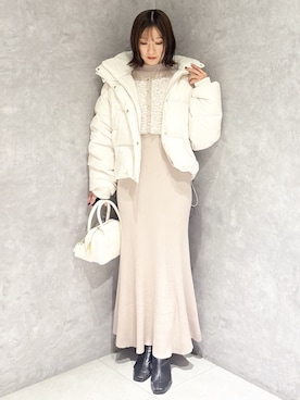 kaho さん（レディース・151cm）の冬コーディネート