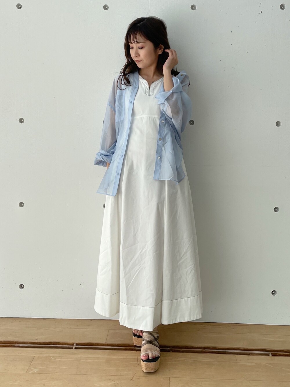 MERCURYDUO マーキュリーデュオ パイピングラッフルレースドレス
