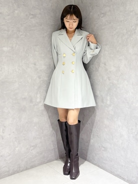 kaho さん（レディース・151cm）の冬コーディネート