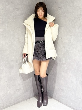 kaho さん（レディース・151cm）の冬コーディネート