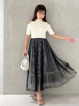 kaho さん（レディース・151cm）の夏コーディネート