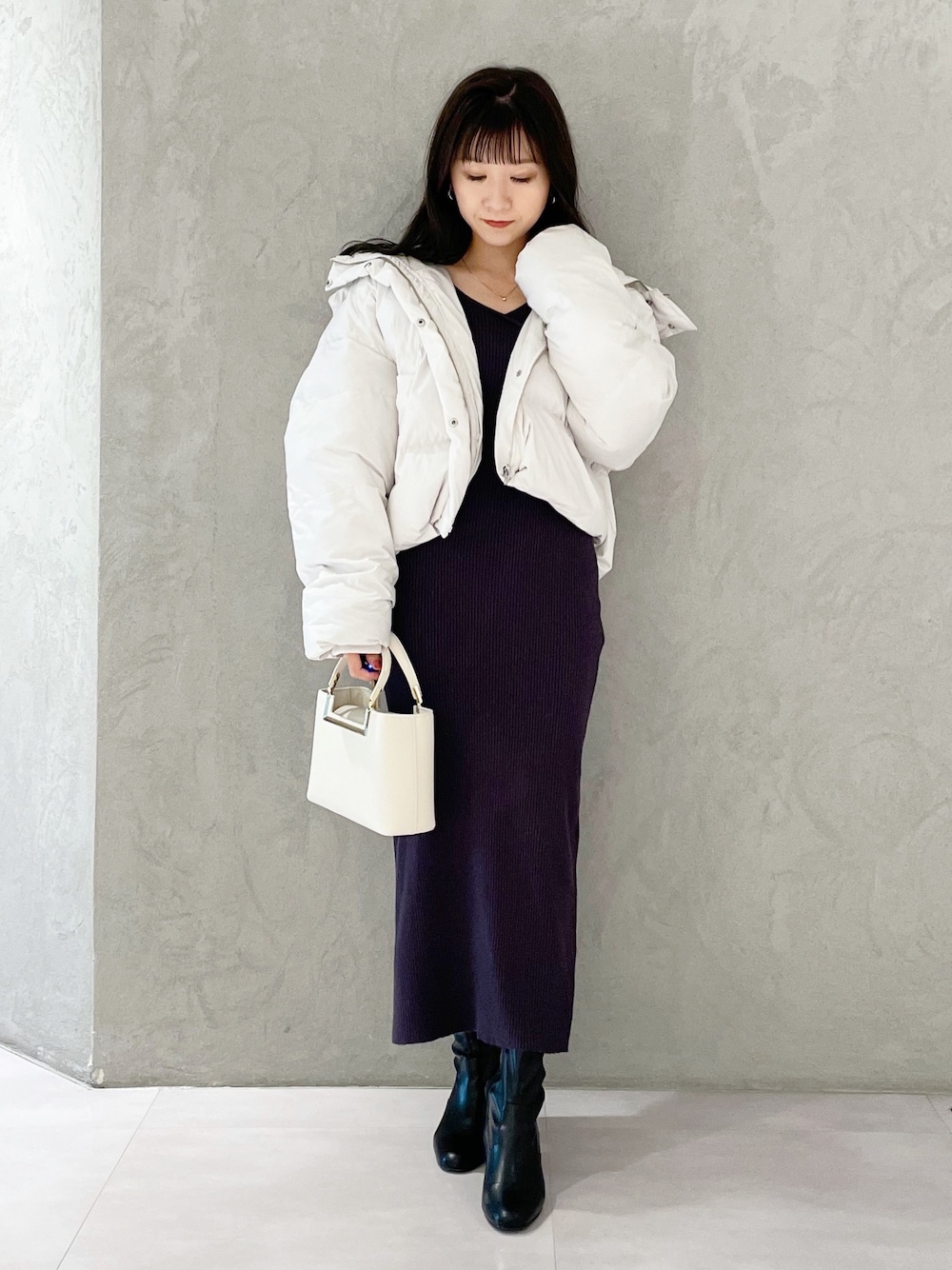 MERCURYDUO♡大人綺麗めサイドスリットフーデッドコート MERCURYDUO♡大人綺麗めサイドスリットフーデッドコート