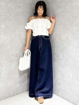 kaho さん（レディース・151cm）の夏コーディネート