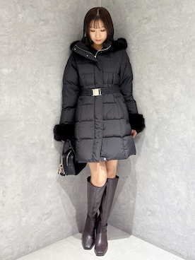 kaho さん（骨格ナチュラル・レディース・151cm）の秋コーディネート