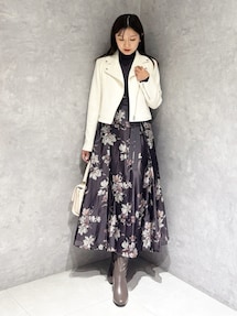 フラワードッキングコルセットワンピース｜マーキュリーデュオ