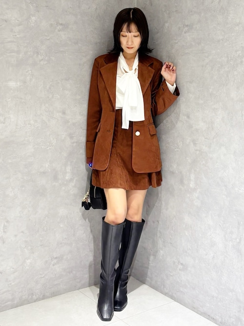 MERCURYDUO フィットアンドフレアジャケット マーキュリーデュオ MERCURYDUO 2WAYフィットアンドフレア