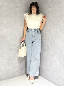 追加生産】チュールフリルニット｜マーキュリーデュオ（MERCURYDUO