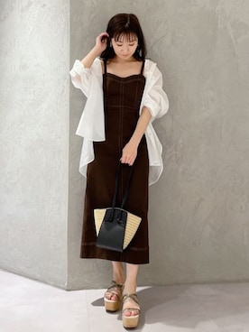 kaho さん（レディース・151cm）の春コーディネート