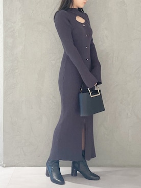 kaho さん（レディース・151cm）の冬コーディネート