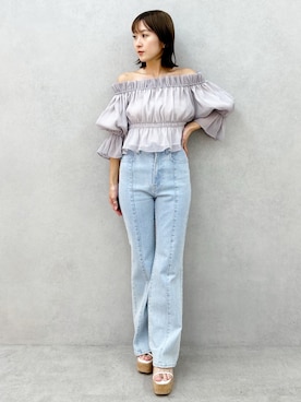 kaho さん（レディース・151cm）の春コーディネート