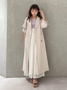 kaho さん(レディース・151cm)の春コーディネート