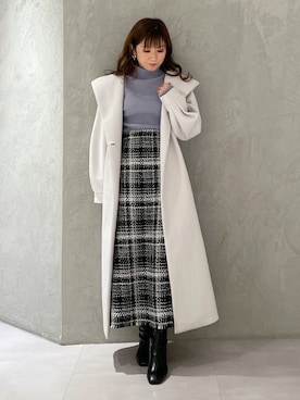 kaho さん（レディース・151cm）の冬コーディネート