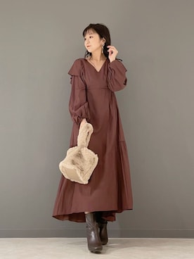 kaho さん(レディース・151cm)の冬コーディネート