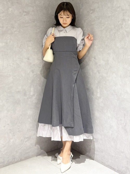 クーラクール等　Tシャツ&パンツ　夏用おまとめ　80センチ　おまけワンピース付き ストライプ カシュクール シャツワンピース Liala×PG 全4色｜lpg321