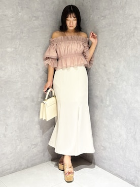 kaho さん（レディース・151cm）の夏コーディネート