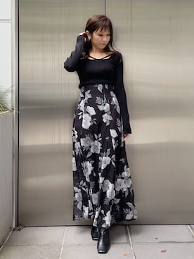 kaho さん（レディース・151cm）の秋コーディネート