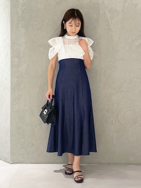 kaho さん（レディース・151cm）の夏コーディネート